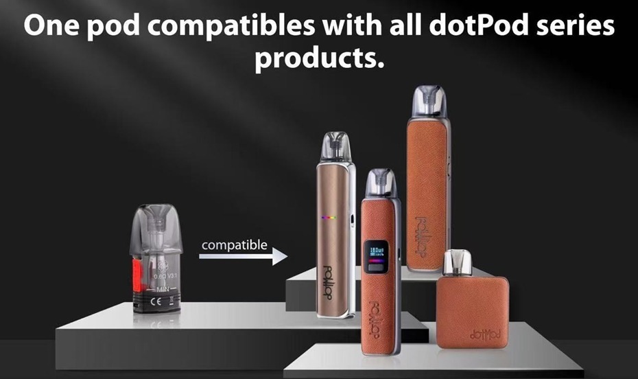 DotPod Lite 佩特里  精品小煙主機 強勁動力 / 氣流自由調節 / 抽吸感應啟動